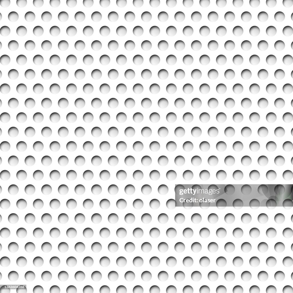 Small Holes Pattern Cut Out Holes Pattern With Shadow High-Res Vector Graphic - Getty Images