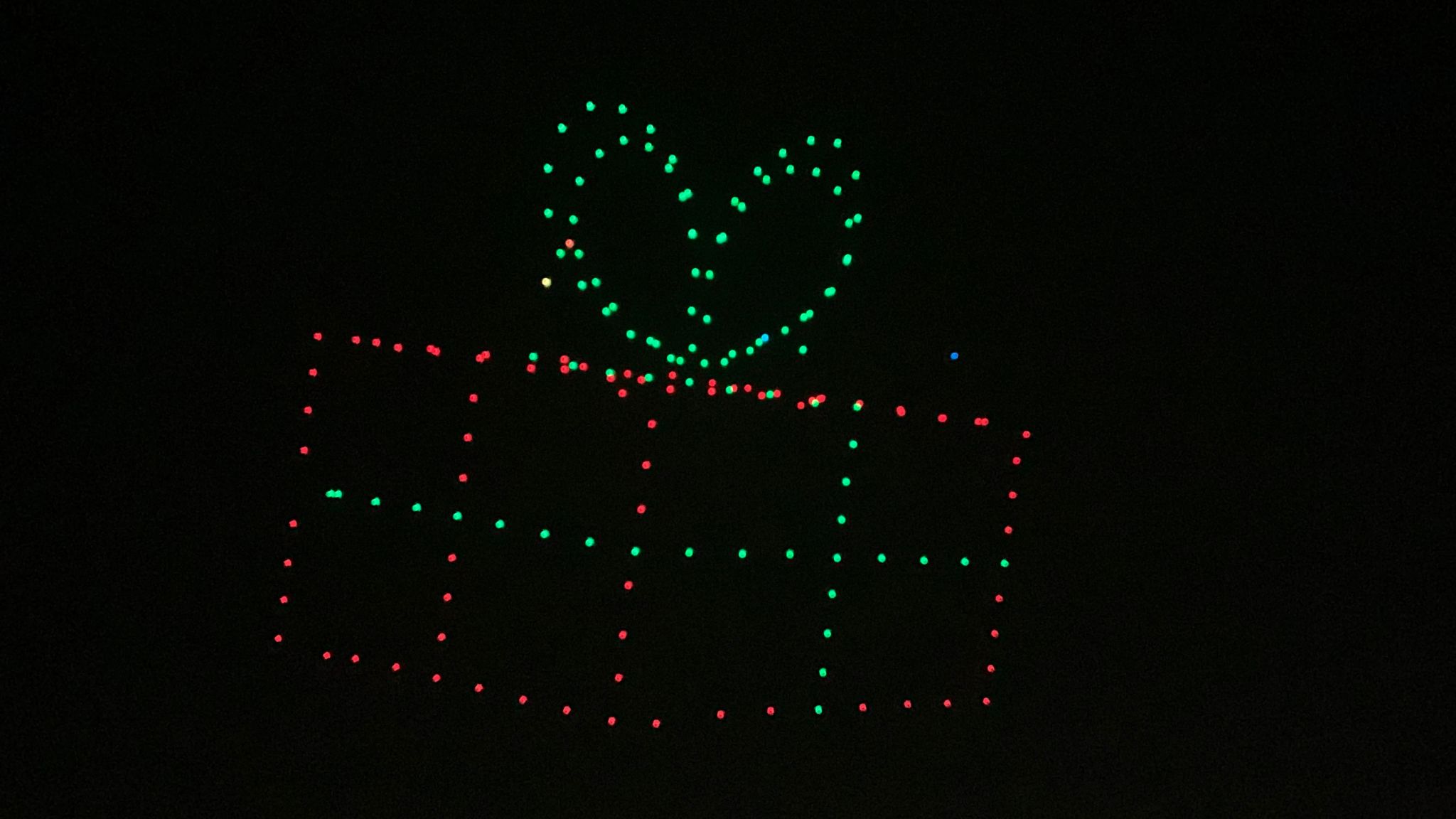 drone fireworks