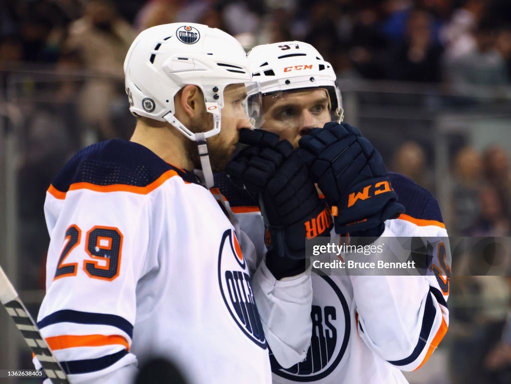 Edmonton Oilers v New York Rangers