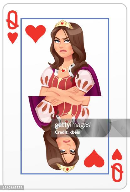 点のハートのクイーンイラスト素材 Getty Images 点のハートのクイーンイラスト素材 Getty Images