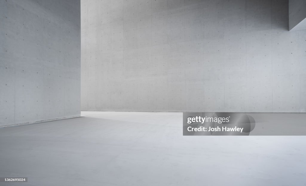 Empty concrete background
