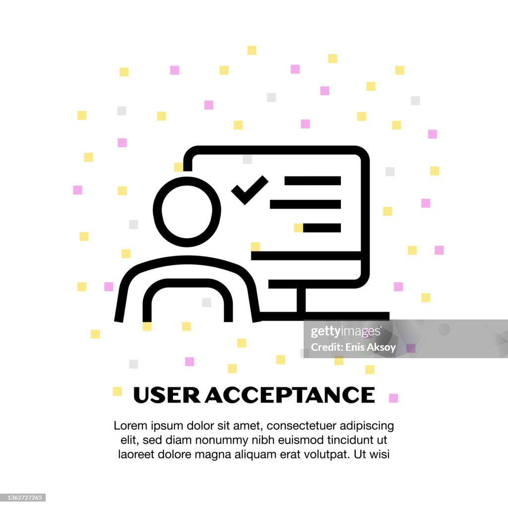 User acceptance icon