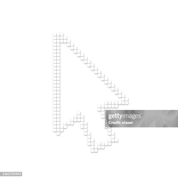 Cursor Key Outline Outline Of Mouse Pointer High-Res Vector Graphic - Getty Images