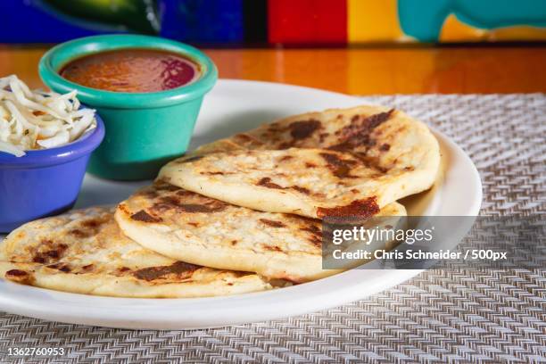 mexican food,close-up of breakfast served on table,rhode island,united states,usa - parantha stock pictures, royalty-free photos & images