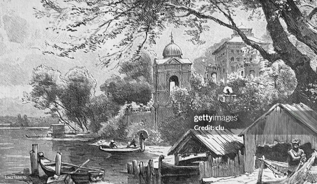 Starnberger See, Castle Allmannshausen