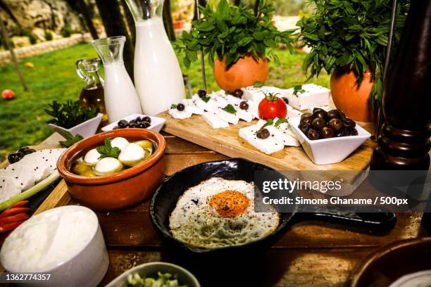 healthy food,high angle view of food on table,lebanon - lebanon stock pictures, royalty-free photos & images