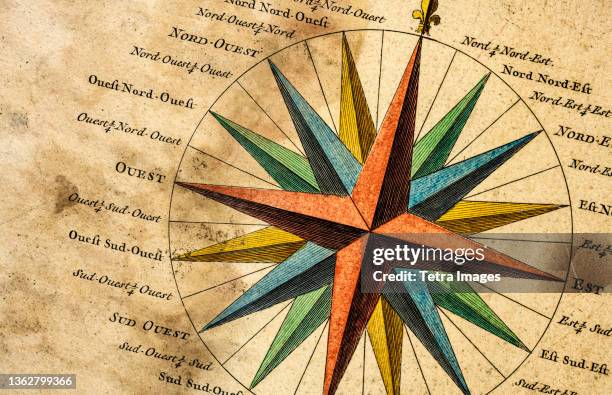 Ornate Compass Rose Decorative Compass Rose Photos and Premium High Res Pictures - Getty Images