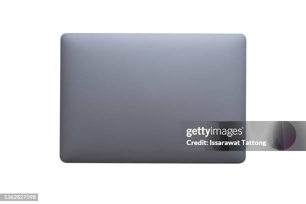 Computer Above View 609 Computer Top View Isolated Stock Photos, High-Res Pictures, and ...