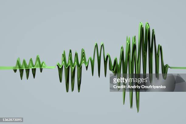 abstract curve chart - pulse trace stock-fotos und bilder