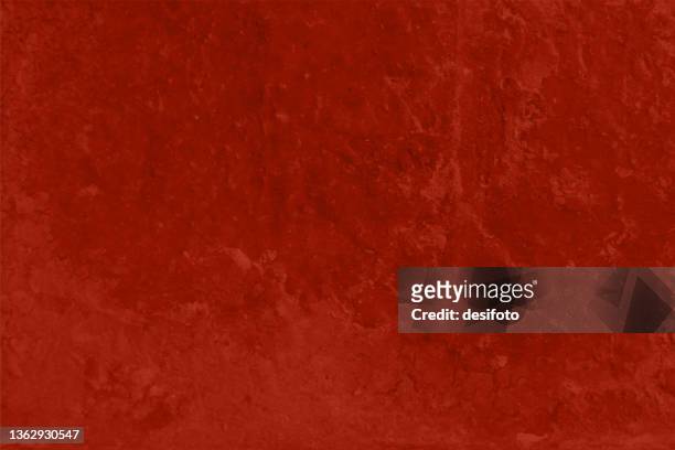 grungy messy smudged textured effect horizontal, rustic grunge horizontal vector backgrounds of a dark red or maroon color with orange color blotches - mottled 幅插畫檔、美工圖案、卡通及圖標