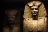 Egyptian sarcophagus used for ancient pharaohs