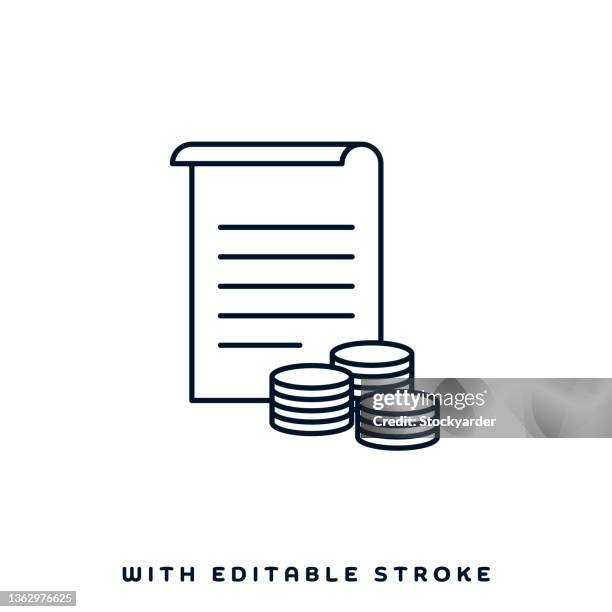 payback amortization vector icon design - accounting spreadsheet stock illustrations