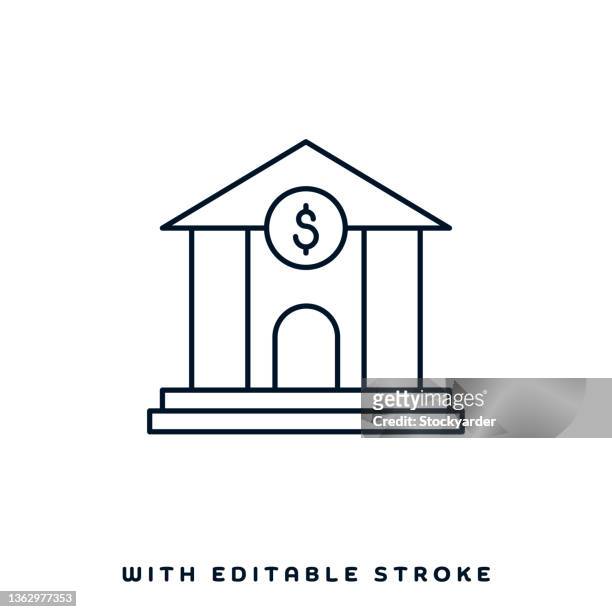 national central bank vector icon design - 中央銀行 幅插畫檔、美工圖案、卡通及圖標