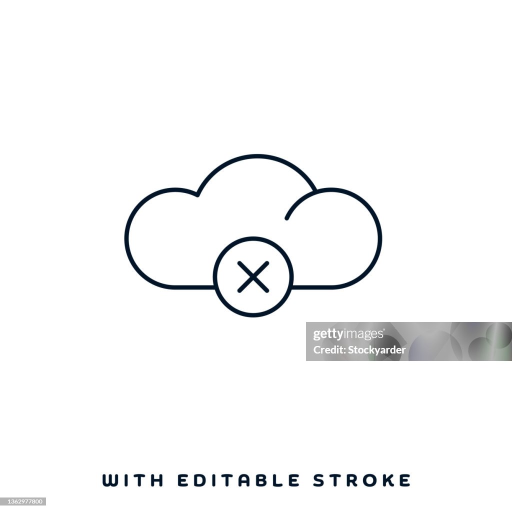 Cloud Based Sharing Vector Icon Design