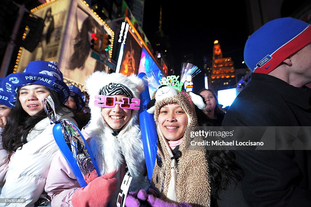 New York Celebrates New Year's Eve In Times Square