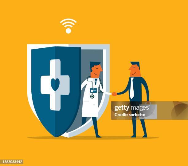medical exam - cross section room stock illustrations