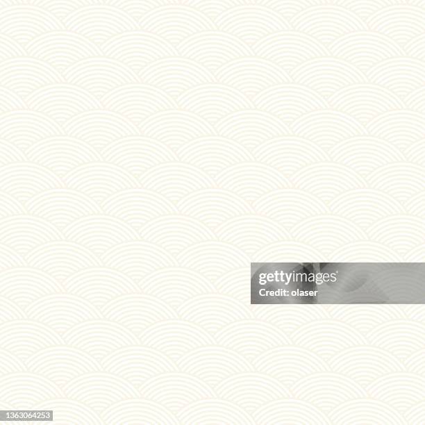 pattern of arches in arches - off white background stock illustrations
