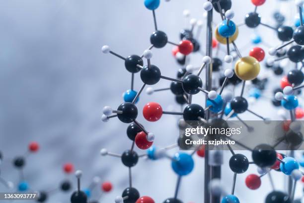 molecular structure - atom stock pictures, royalty-free photos & images