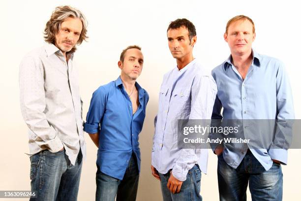 Scottish pop band Wet Wet Wet photographed in London in 2007.