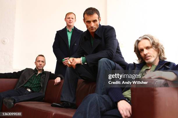 Scottish pop band Wet Wet Wet photographed in London in 2007.