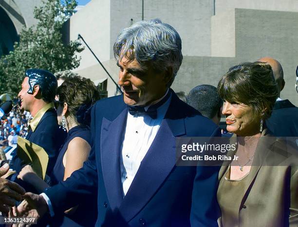Sam Elliot and Katharine Ross at the Emmy Awards Show, March 23,1997 in Pasadena, California.