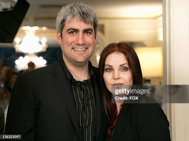 American Idol Season 5 - Top 4 Finalist, Taylor Hicks from Birmingham, Alabama and Priscilla Presley *EXCLUSIVE*