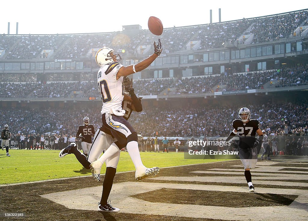 San Diego Chargers v Oakland Raiders