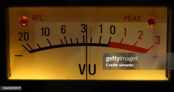 Volume Meter Photos and Premium High Res Pictures - Getty Images