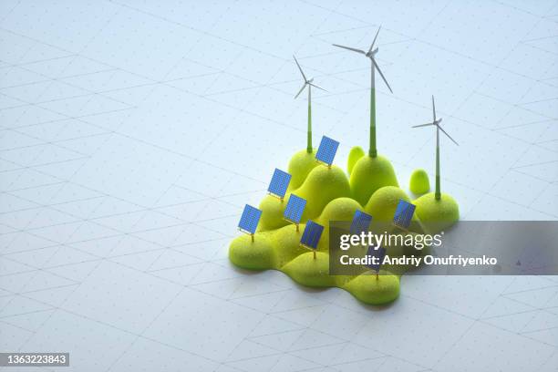 alternative energy - solar panel isolated stock pictures, royalty-free photos & images