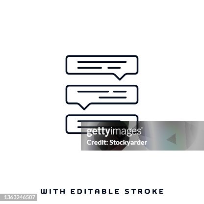 Conversation History Vector Icon Design Conversation History Vector Icon Design