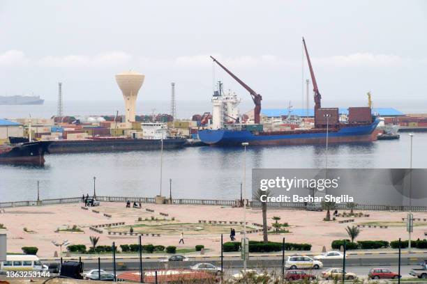 tripoli harbor - libya stock pictures, royalty-free photos & images