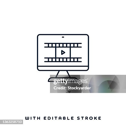 Video Streaming Platforms Vector Icon Design Video Streaming Platforms Vector Icon Design