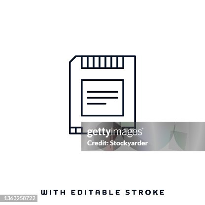 Memory Access Vector Icon Design Memory Access Vector Icon Design