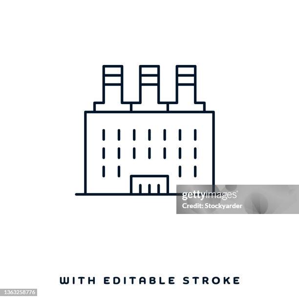factory certificate vector icon design - refinery engineer stock illustrations
