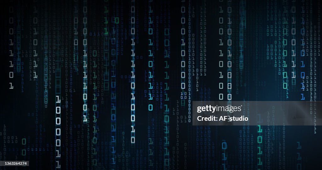 Binary Background High-Res Vector Graphic - Getty Images