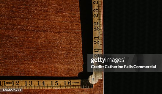Sgarp Ruler Simple Image Of A Folding Ruler Bent At A Sharp Right Angle High-Res ...