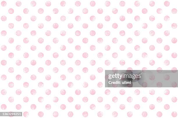 seamless pattern with dots - shabby chic stock illustrations