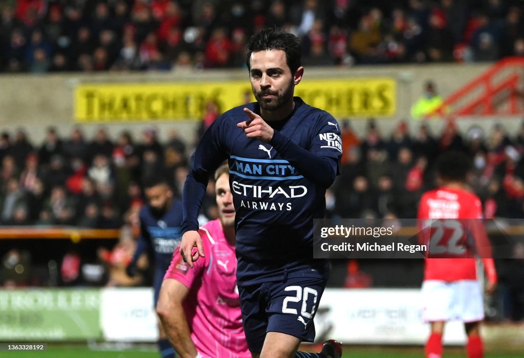 Swindon Town v Manchester City: The Emirates FA Cup Third Round