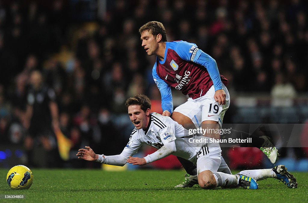 Aston Villa v Swansea City - Premier League