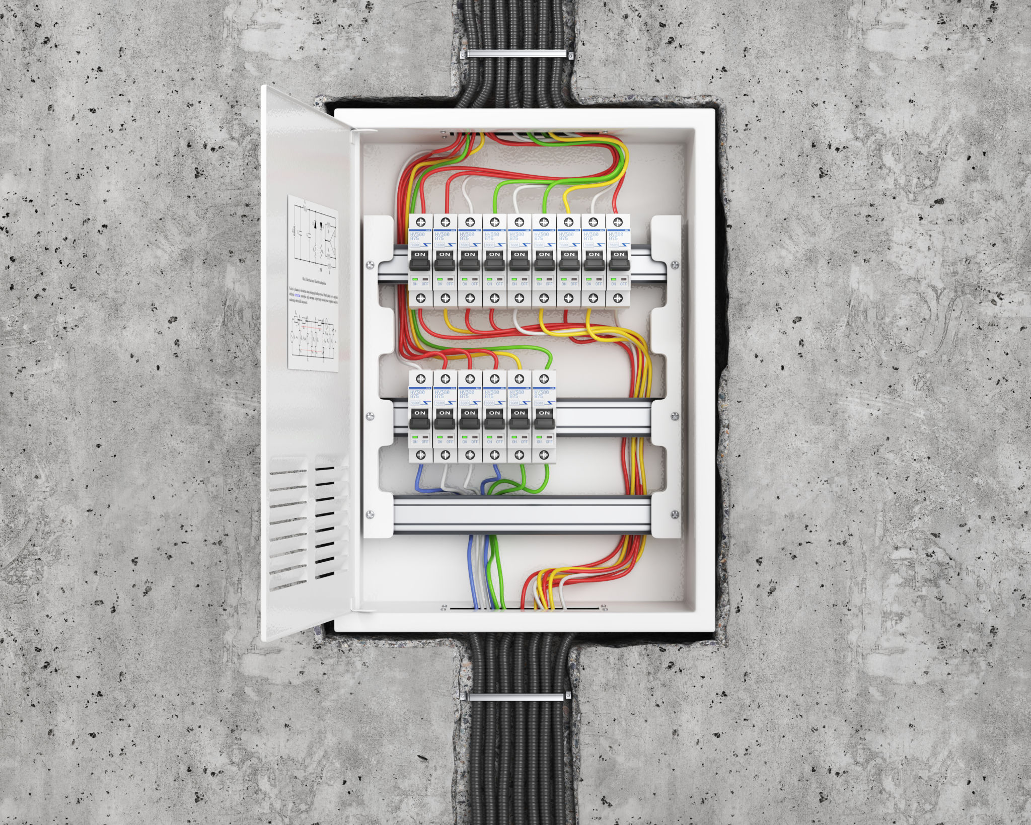 home electrical panel