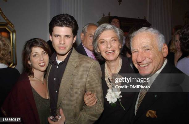 Michelle Kholos, Max Brooks, Anne Bancroft, Mel Brooks