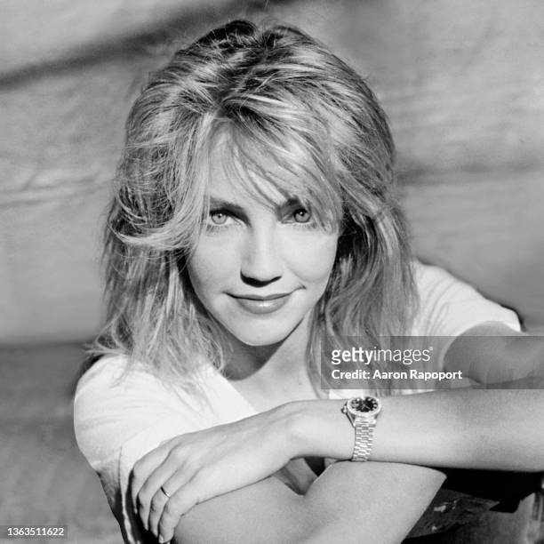 Los Angeles Actress Heather Locklear poses for a portrait circa 1985 in Los Angeles, California