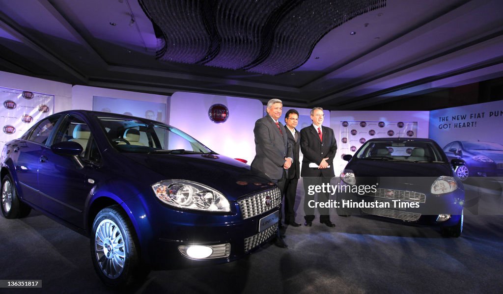Fiat launched 2012 Linea and Punto in Delhi