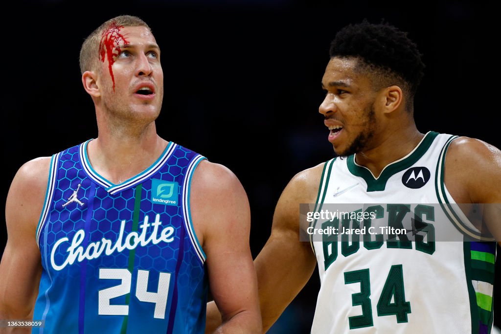 Milwaukee Bucks v Charlotte Hornets