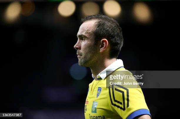 Morgan Parra of Clermont during the Top 14 rugby match between Racing 92 and ASM Clermont Auvergne at the Paris La Defense Arena on January 8, 2022...