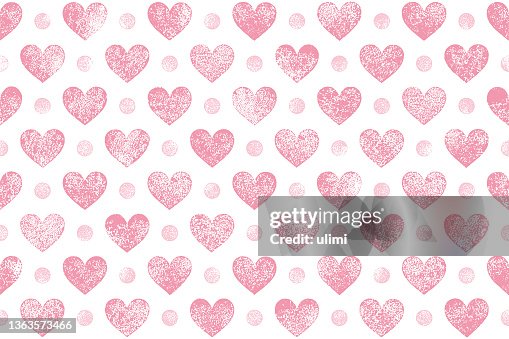 Seamless pattern with hearts Seamless pattern with hearts