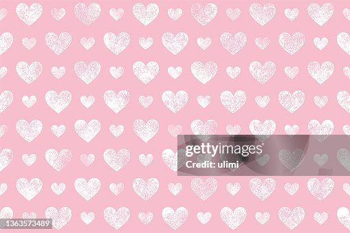 Seamless pattern with hearts Seamless pattern with hearts