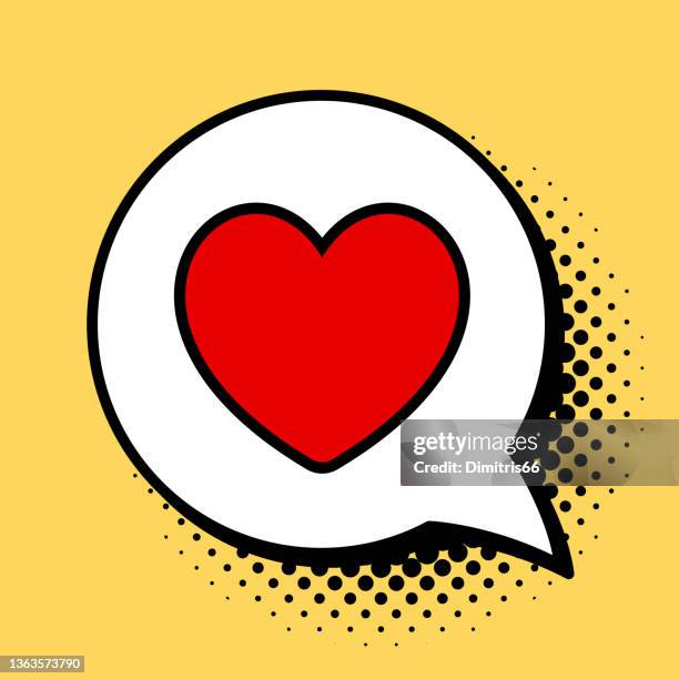 like flat speech bubble icon - couple love stock illustrations