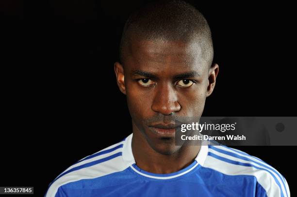 Ramires of Chelsea during a Chelsea magazine feature at the Cobham training ground on December 16, 2011 in Cobham, England.