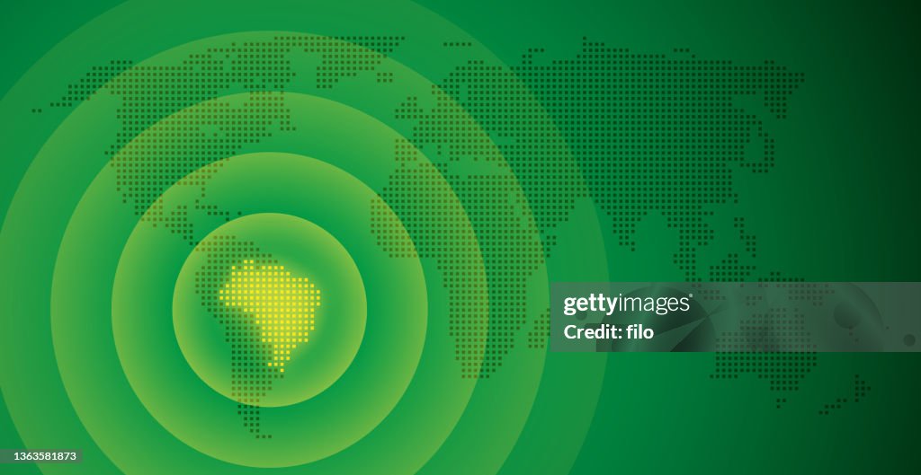 Mapa Mundial do Brasil